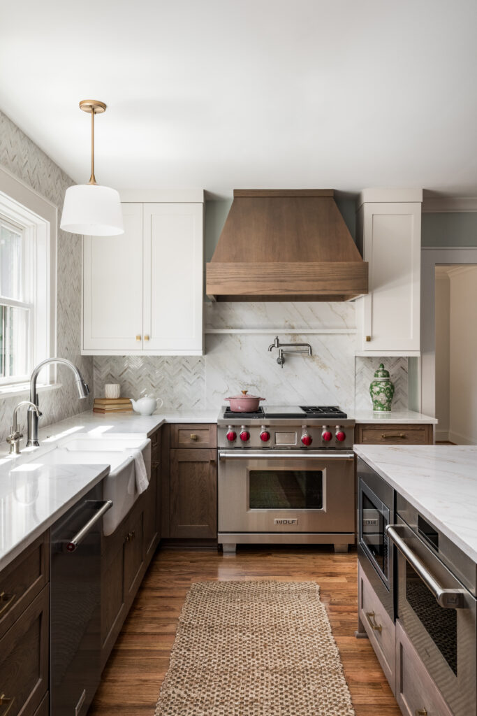 Luxury kitchen in custom home by Springdale Custom Builders