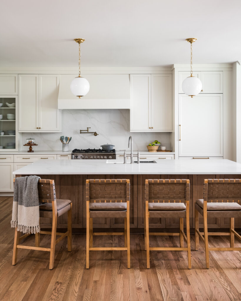 Custom kitchen in luxury home by Springdale Custom Builders